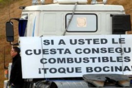 Escasez de gasoil obliga a transportistas a renegociar contratos